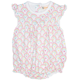 Luigi Rainbow Heart Print Bubble