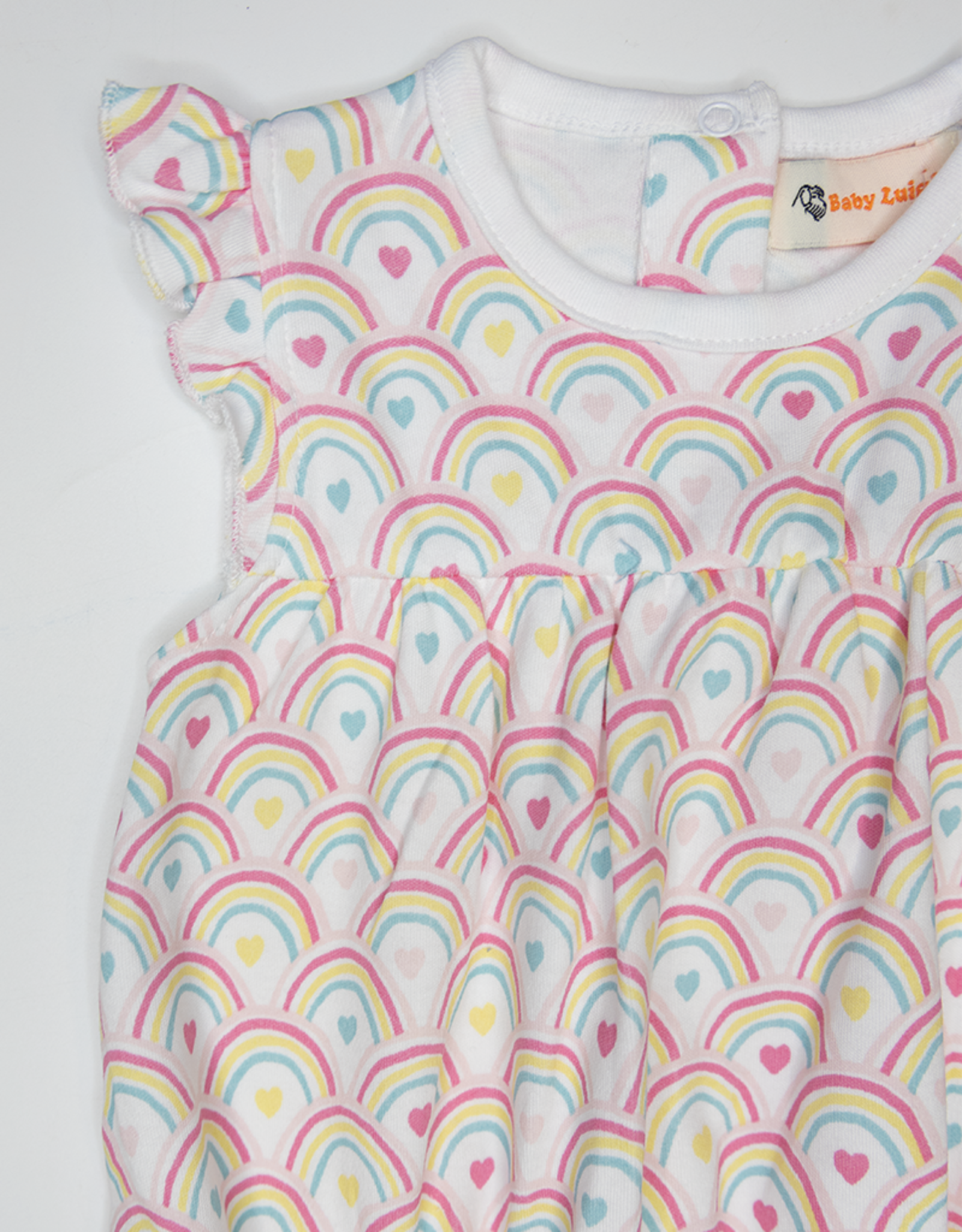 Luigi BL187 Rainbow Heart Print Bubble