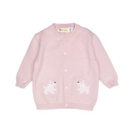 Luigi Pink Scottie Sweater