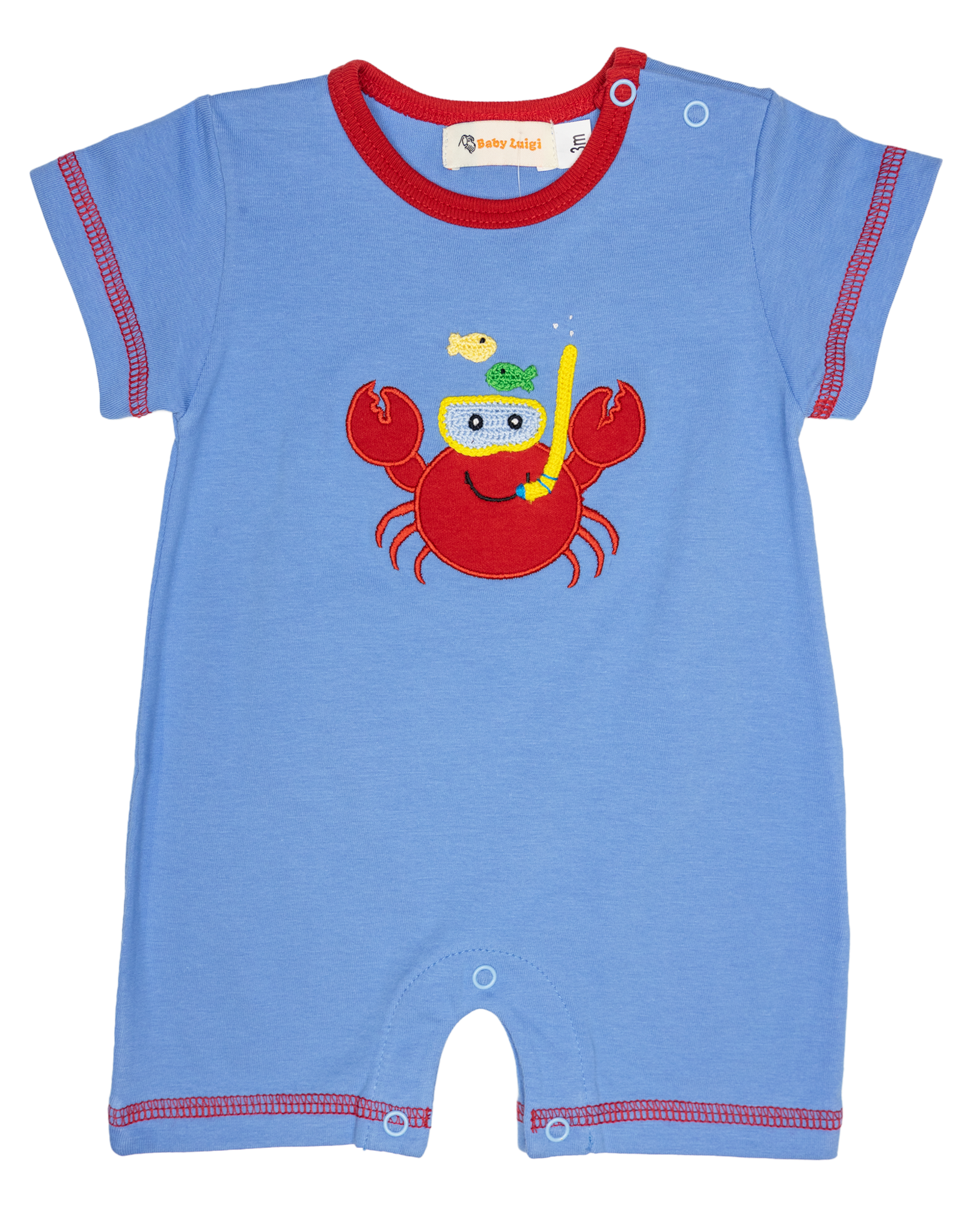 Luigi OE025 Snorkeling Crab Romper