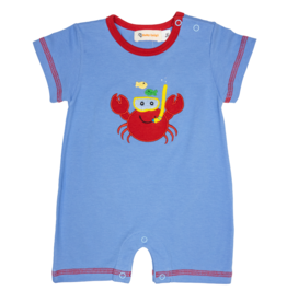 Luigi Snorkeling Crab Romper