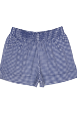Luigi ISH006P Gingham Knit Short Navy