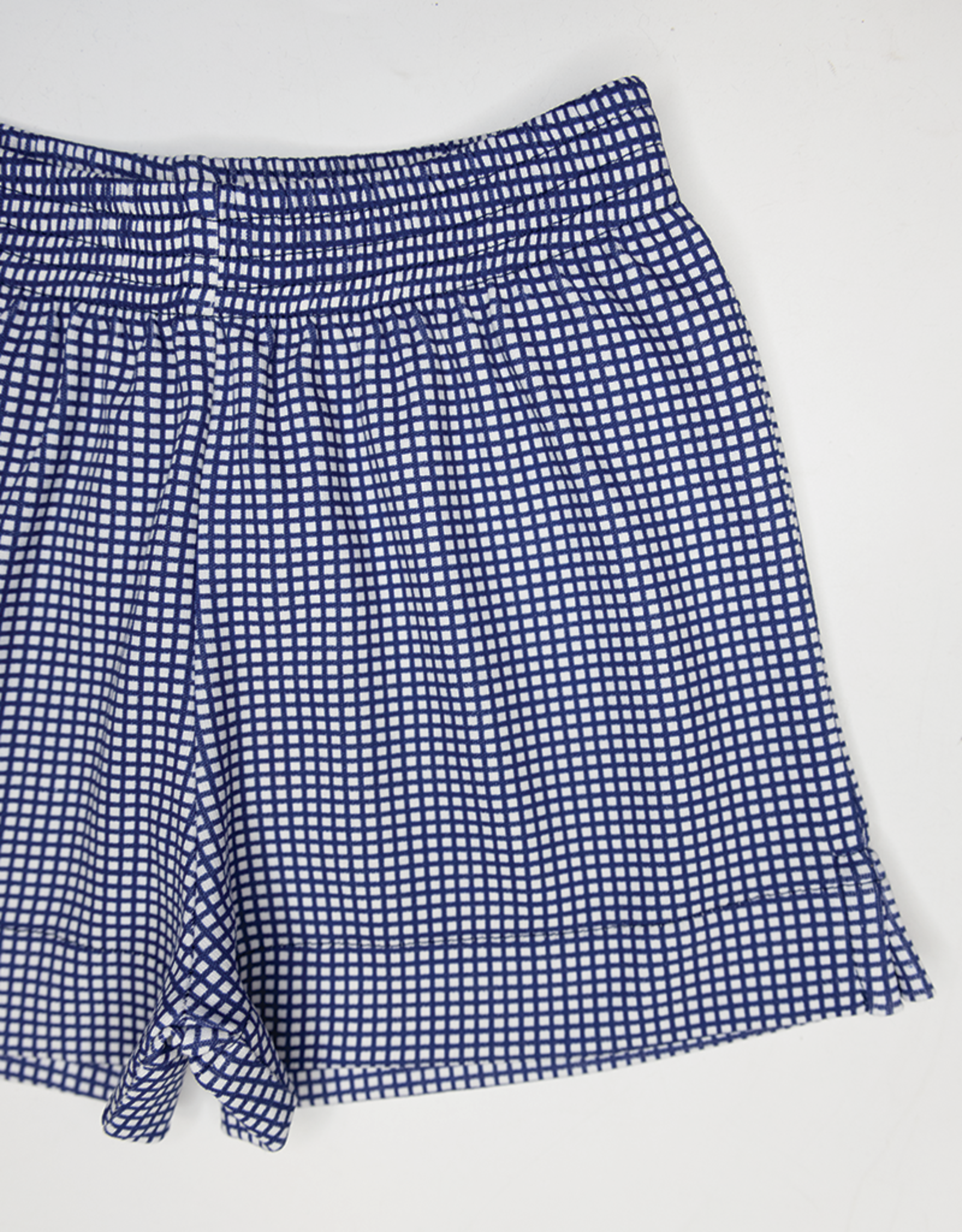 Luigi ISH006P Gingham Knit Short Navy