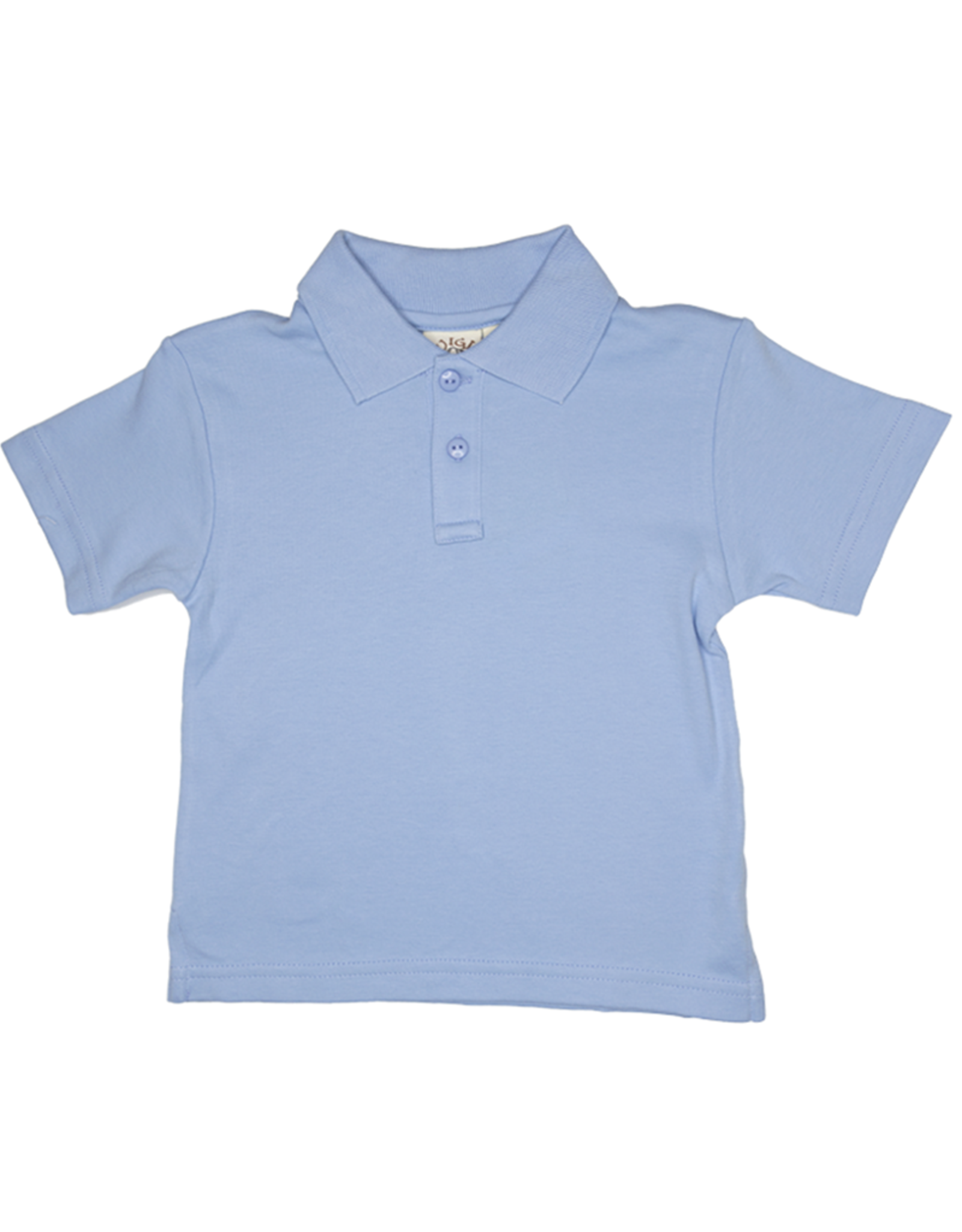 Luigi ITP017 S/S Solid Polo 57 Sky Blue