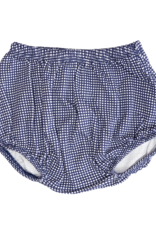 Luigi IDC005P Gingham Diaper Cover Navy