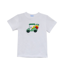 Vive la Fete Golf Cart Applique Shirt