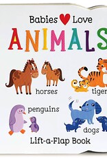 Cottage Door Press Babies Love Animals Lift-A Flap board book