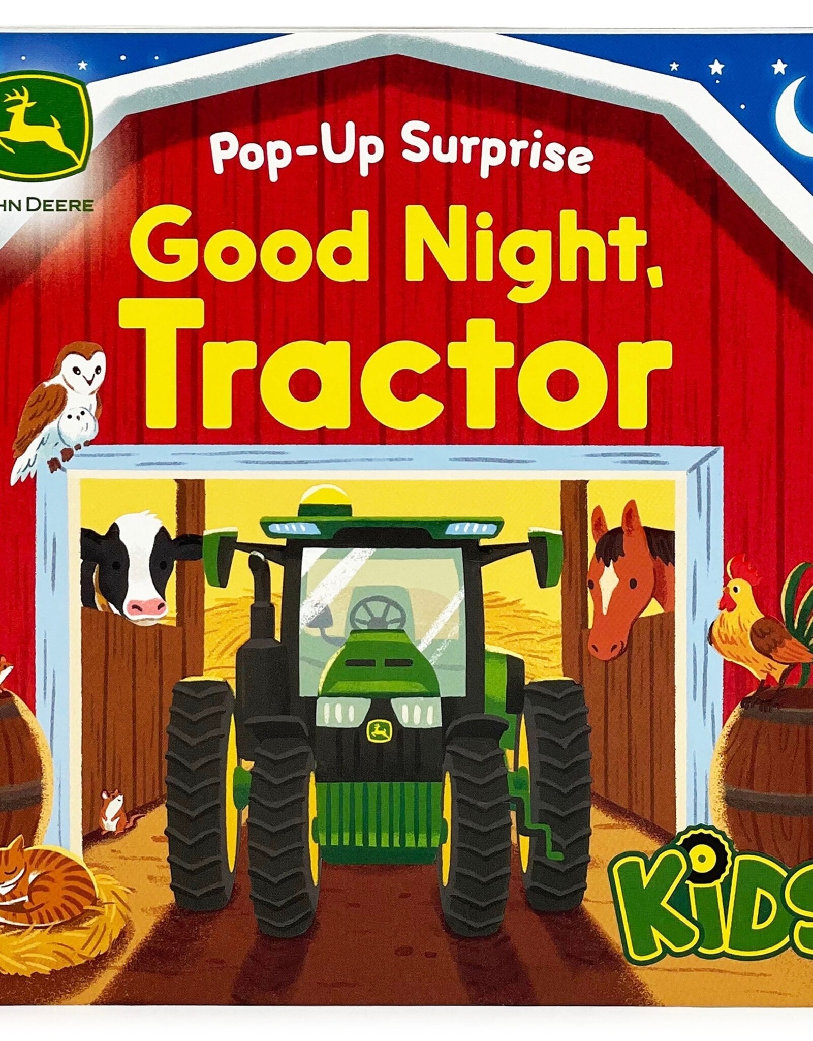 Cottage Door Press John Deere Kids Good Night Tractor Lift A Flap book