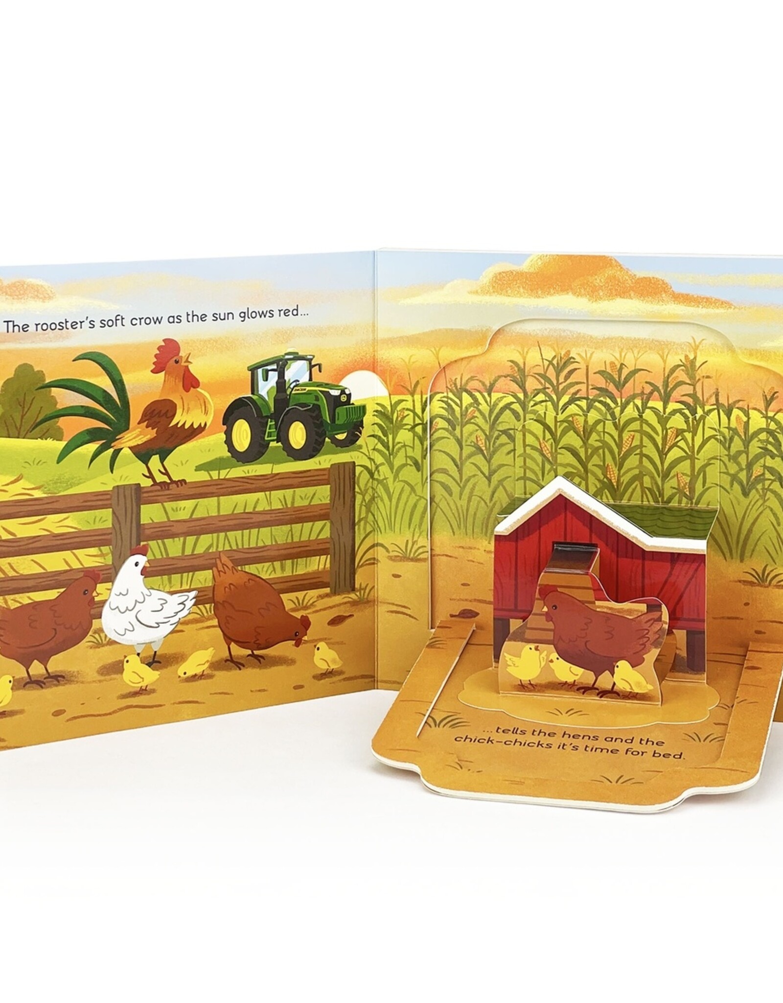 Cottage Door Press John Deere Kids Good Night Tractor Lift A Flap book