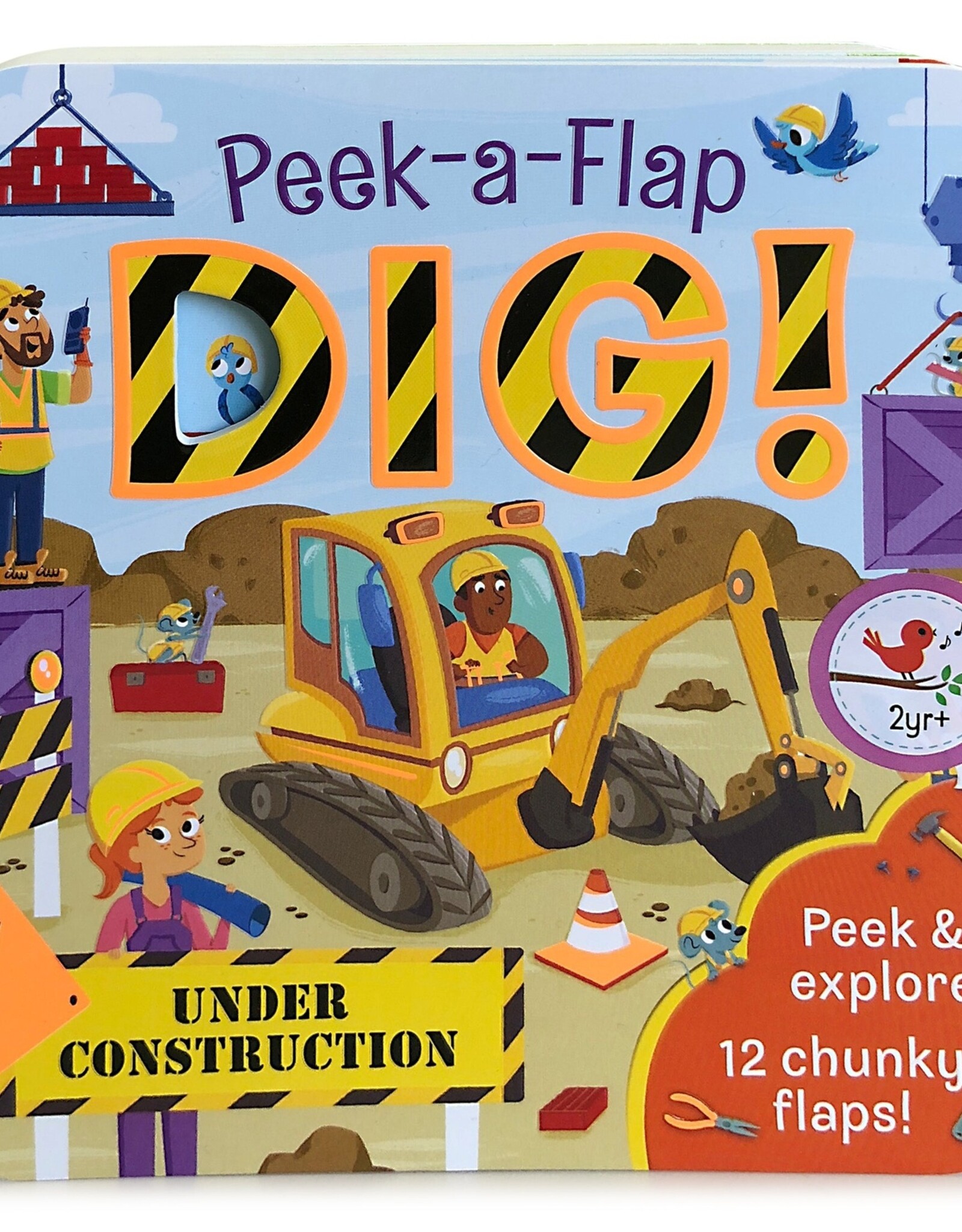 Cottage Door Press DIG! Peek A Flap board book