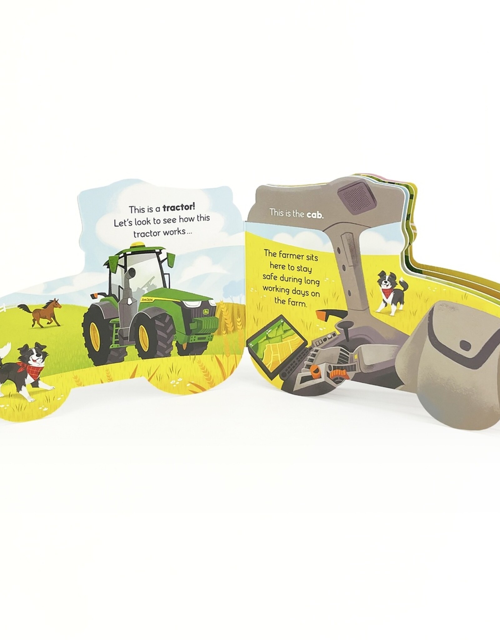 Cottage Door Press John Deere Kids: How Tractors Work board book
