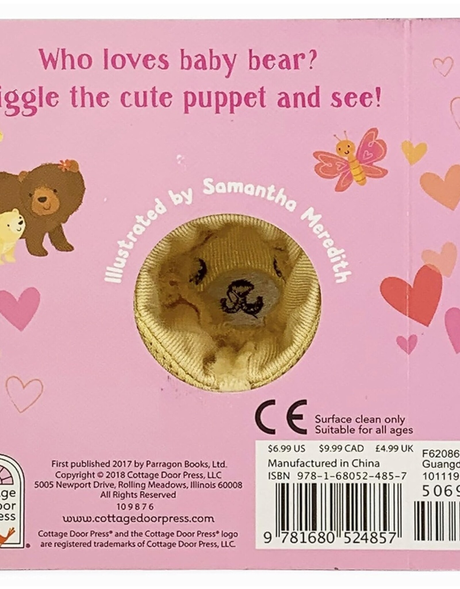 Cottage Door Press I Love you Everyday finger puppet board book