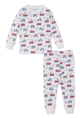 Kissy Kissy Flashing Firetrucks 2pc PJ