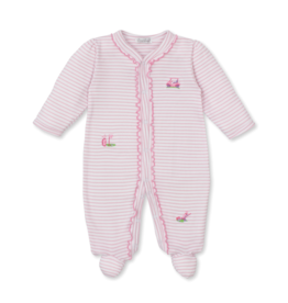 Kissy Kissy Fairway Foursome Footie Pink