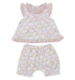 Kissy Kissy Garden Trellis Sunsuit Set