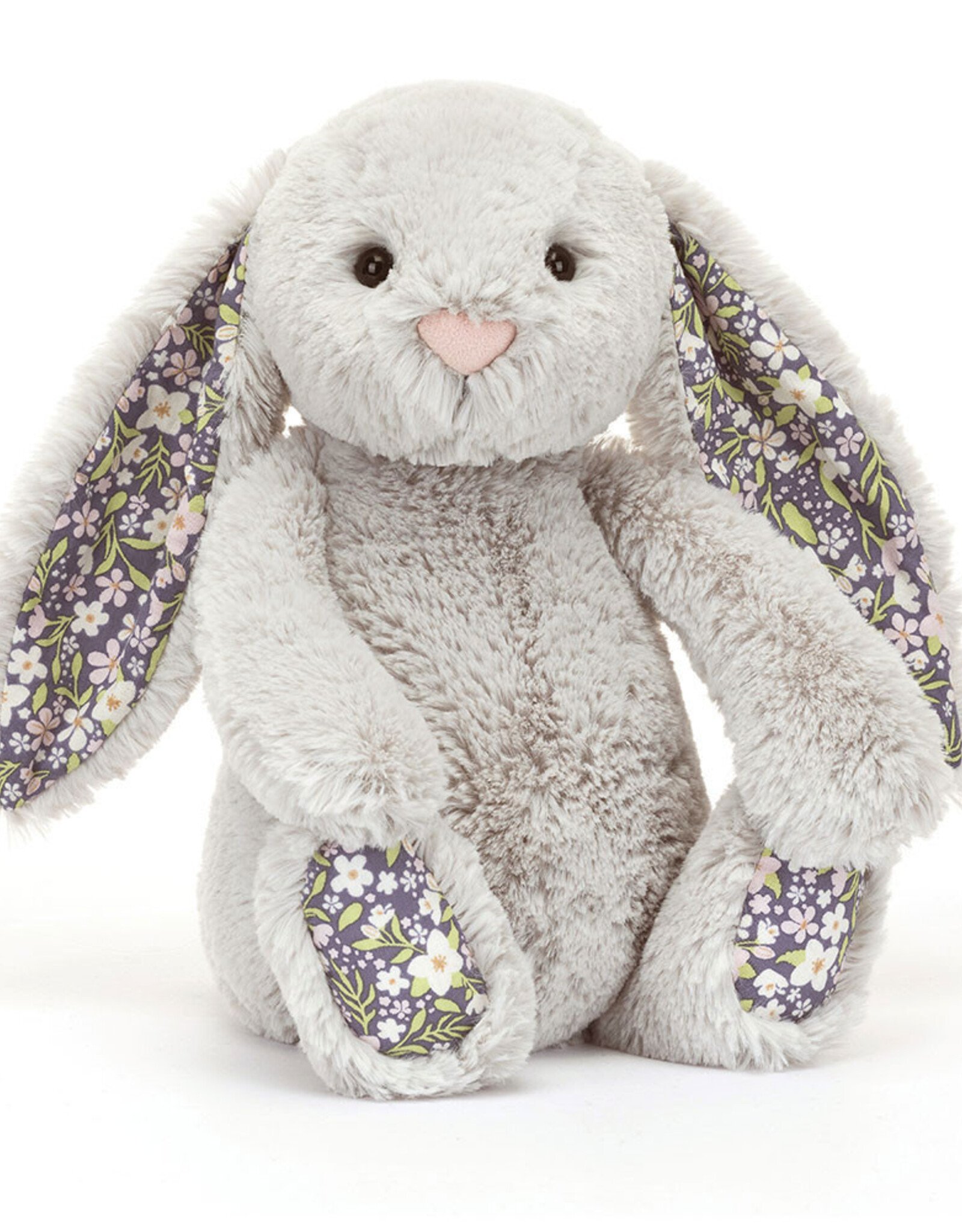 Jellycat Bashful Blossom Silver Grey Bunny Original Bloom