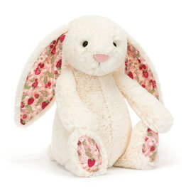 Jellycat Bashful Blossom Cream Bunny Original Berry