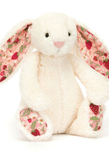 Jellycat Bashful Blossom Cream Bunny Little Berry