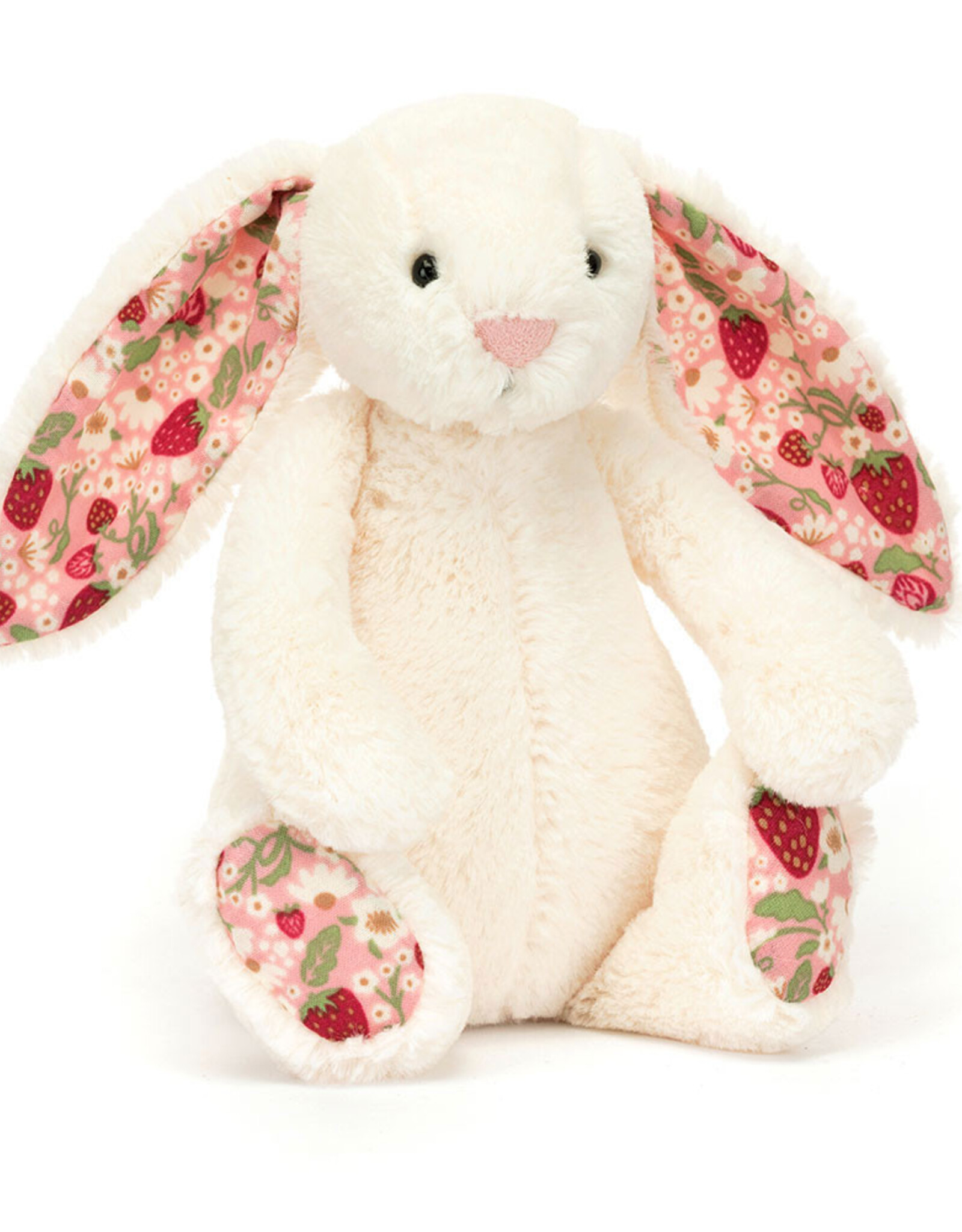 Jellycat Bashful Blossom Cream Bunny Little Berry