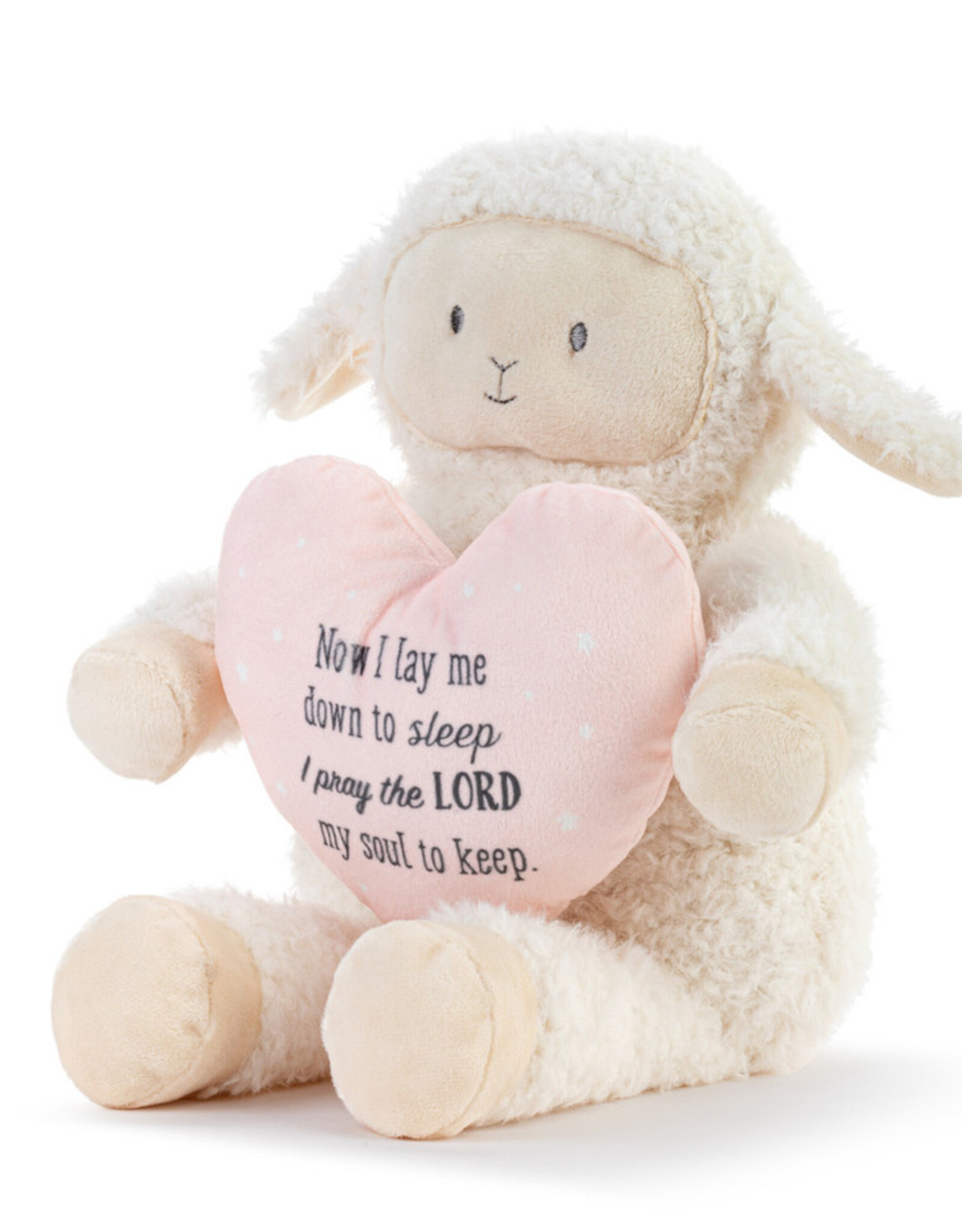 Demdaco 5004850023 Jesus Loves Me Lullaby Lamb