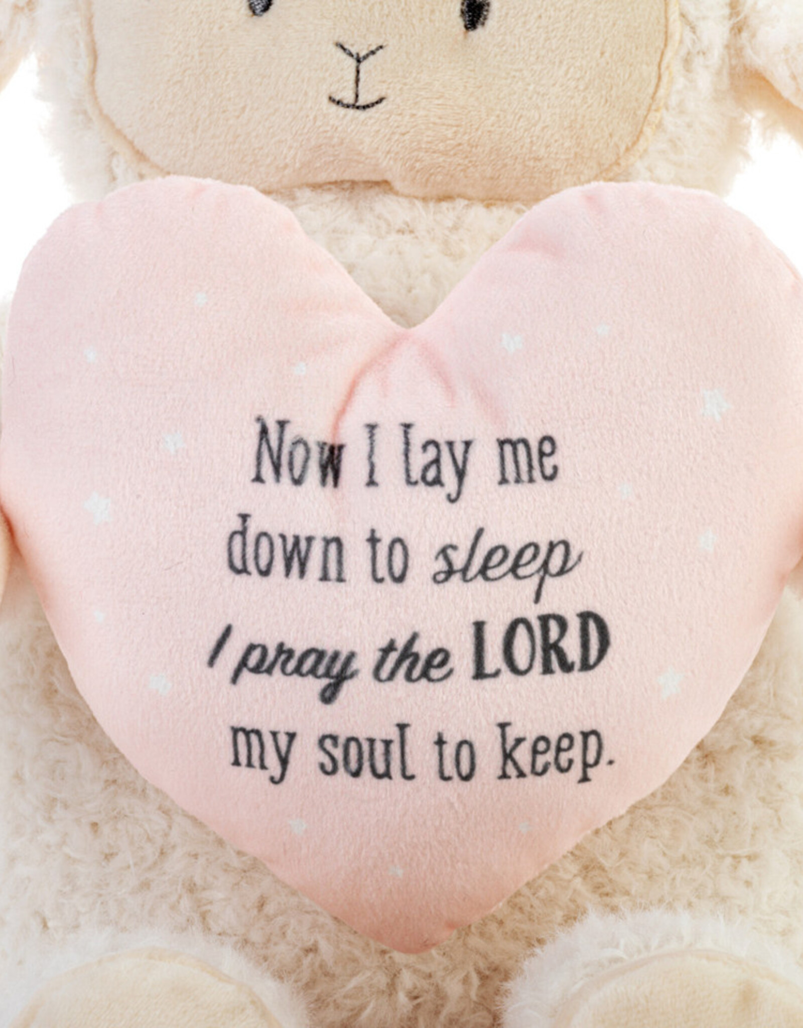 Demdaco 5004850023 Jesus Loves Me Lullaby Lamb