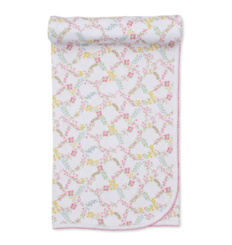 Kissy Kissy Garden Trellis Blanket Print