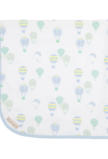 TBBC Baby Buggy Blanket Up Up and Away Buckhead Blue