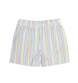 Zuccini Multi Stripe Seersucker Short