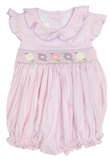 Zuccini ZSE25 Daisies Marion Bubble Pink Seersucker