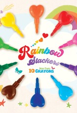 The Piggy Story Heart & Star Stackable Crayons The Piggy Story Heart & Star Stackable Crayons