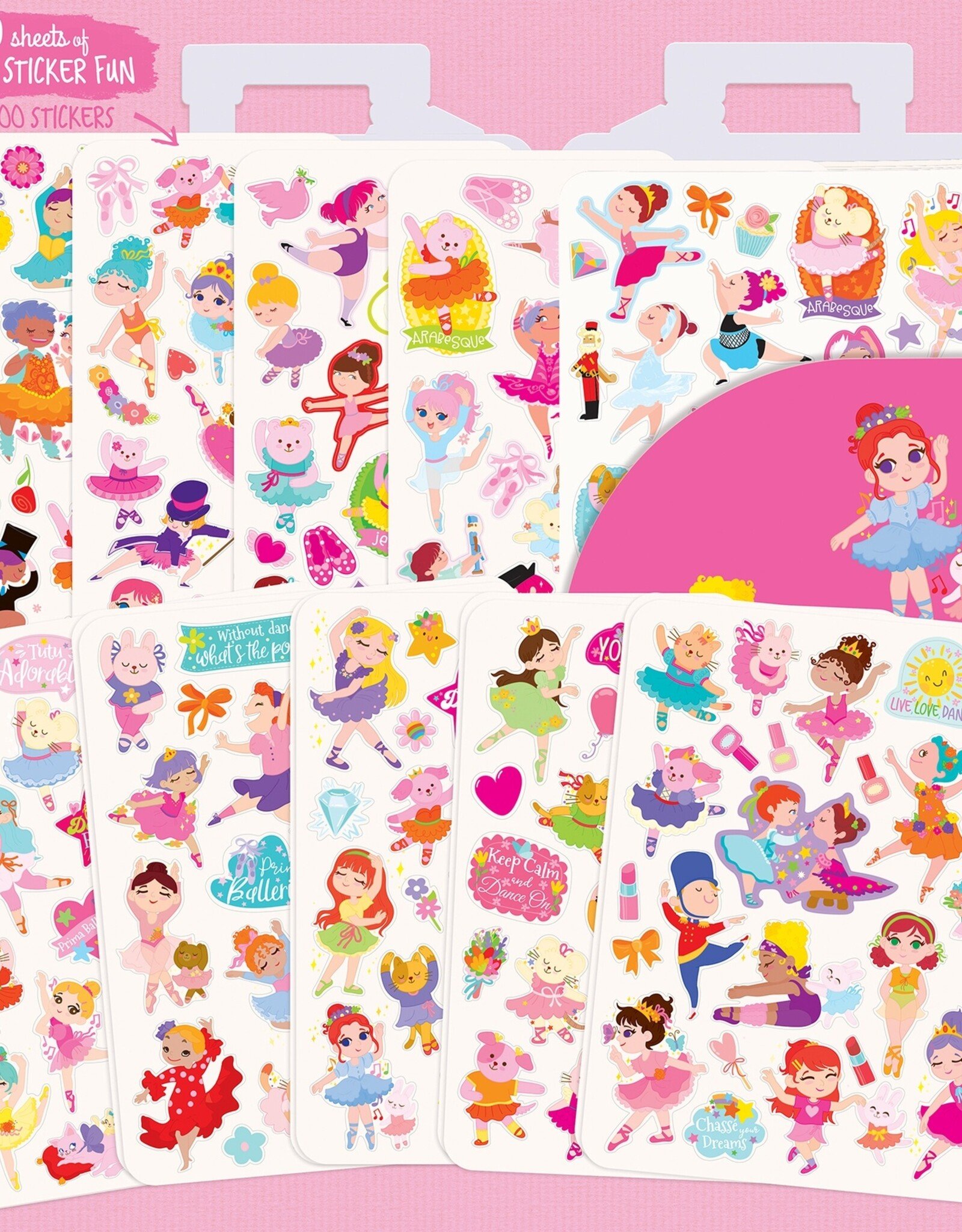 The Piggy Story 500+ Stickers On-The-Go Dance Magic