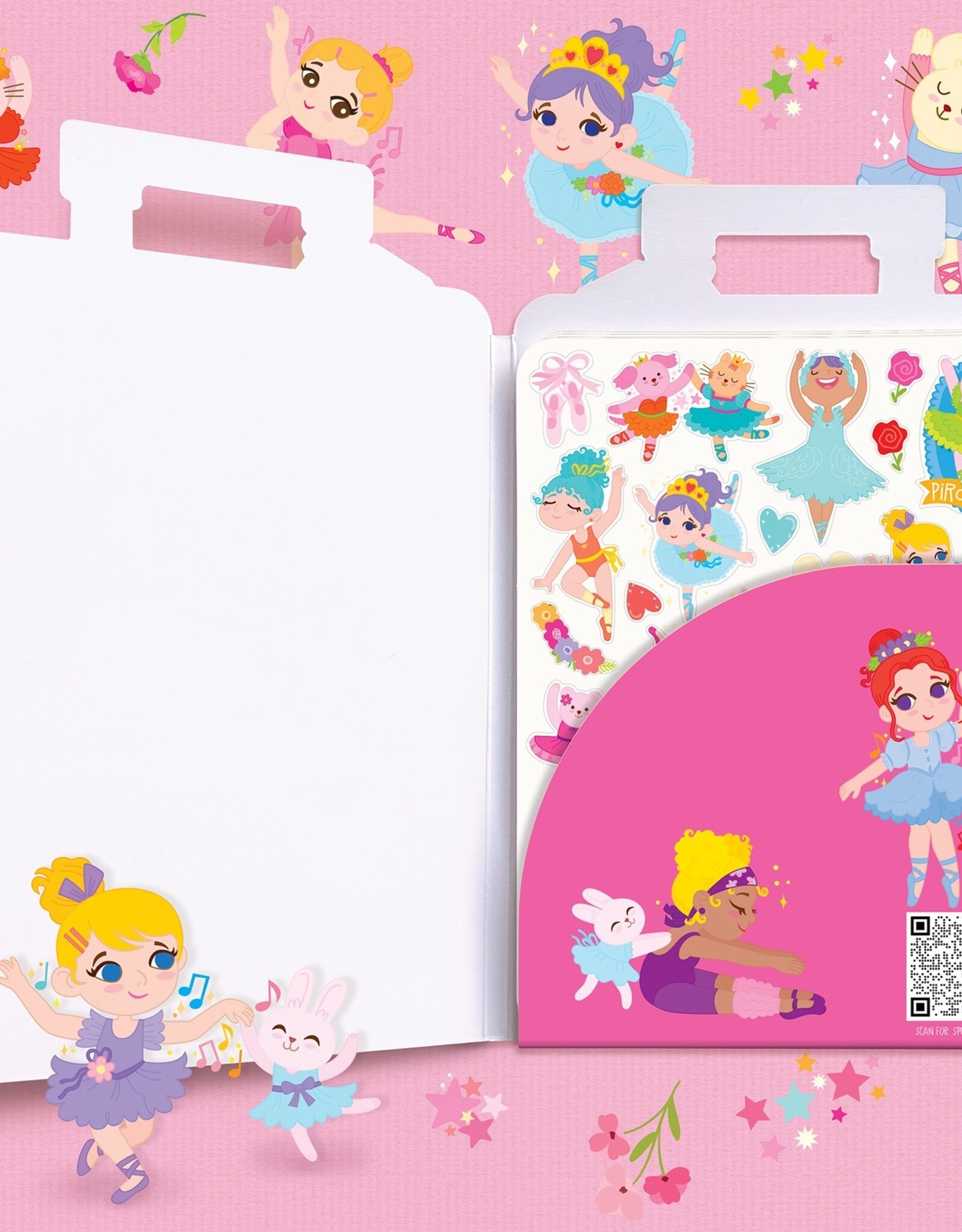 The Piggy Story 500+ Stickers On-The-Go Dance Magic