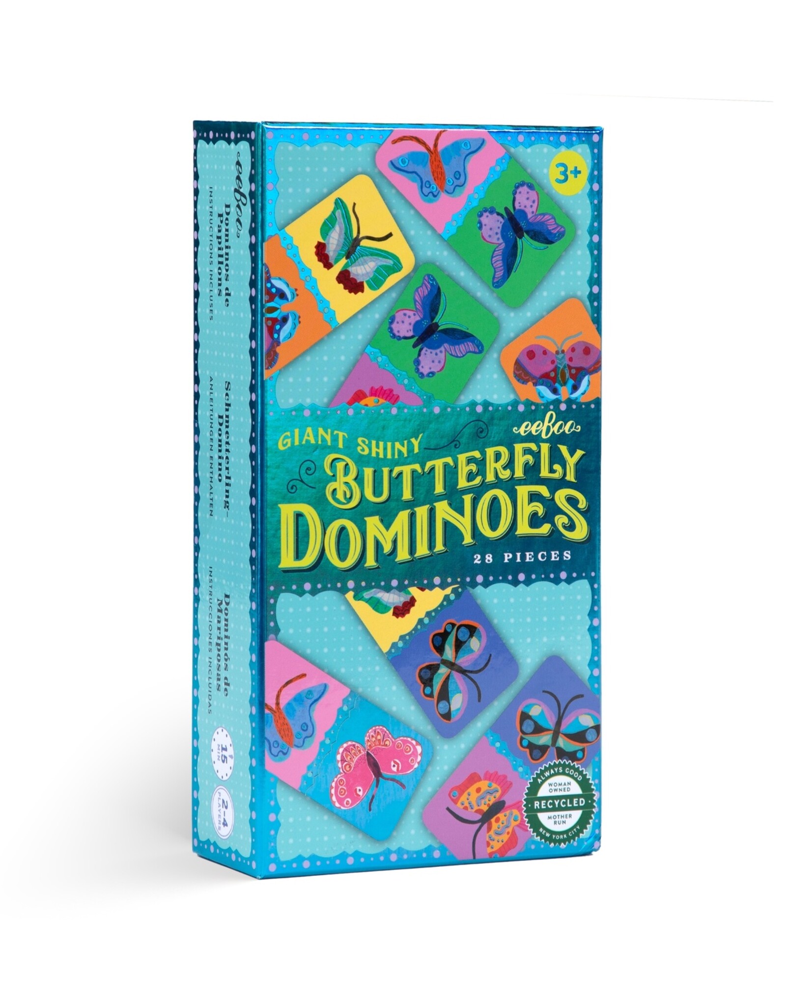 Eeboo Giant Shiny Butterfly Dominoes