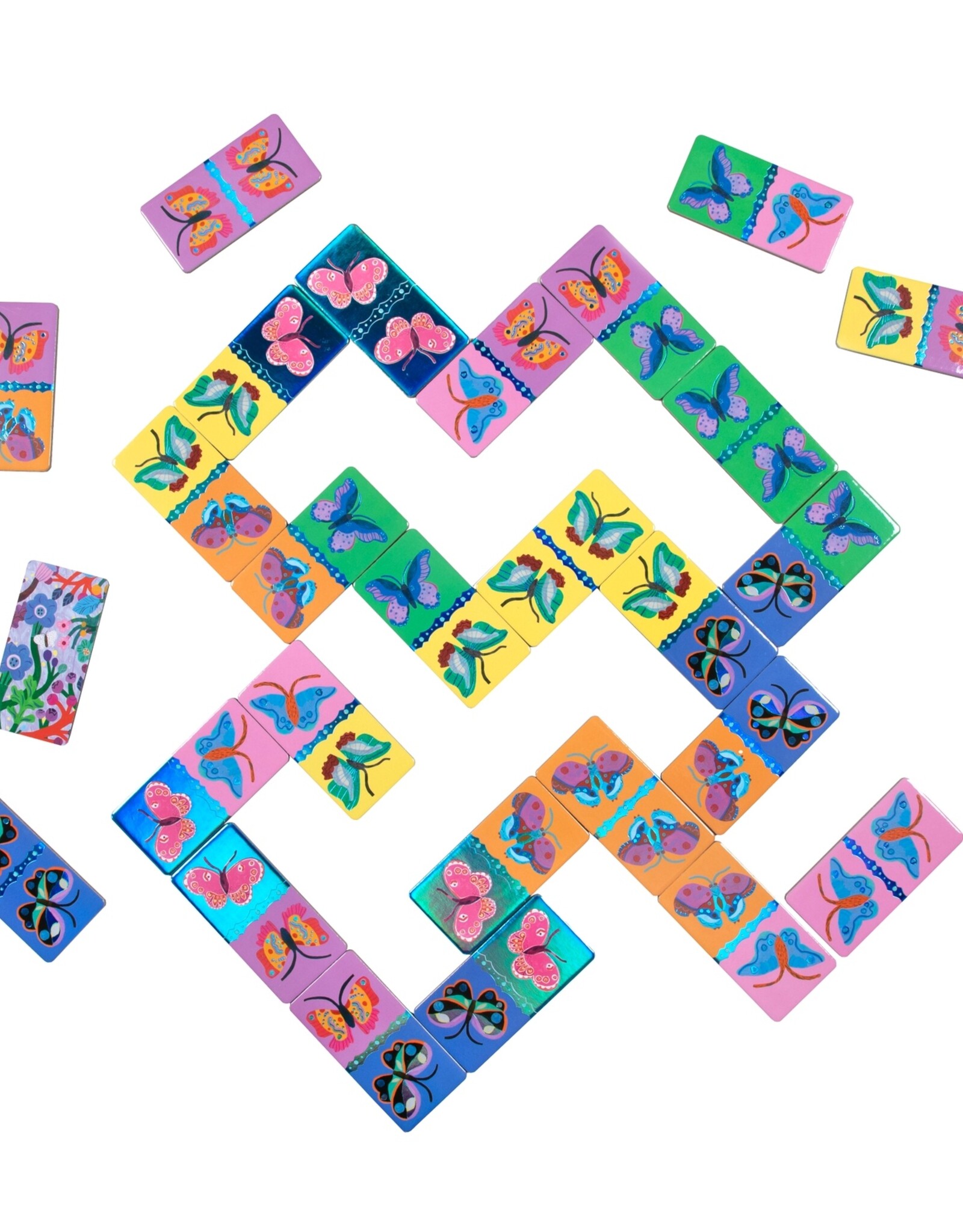 Eeboo Giant Shiny Butterfly Dominoes