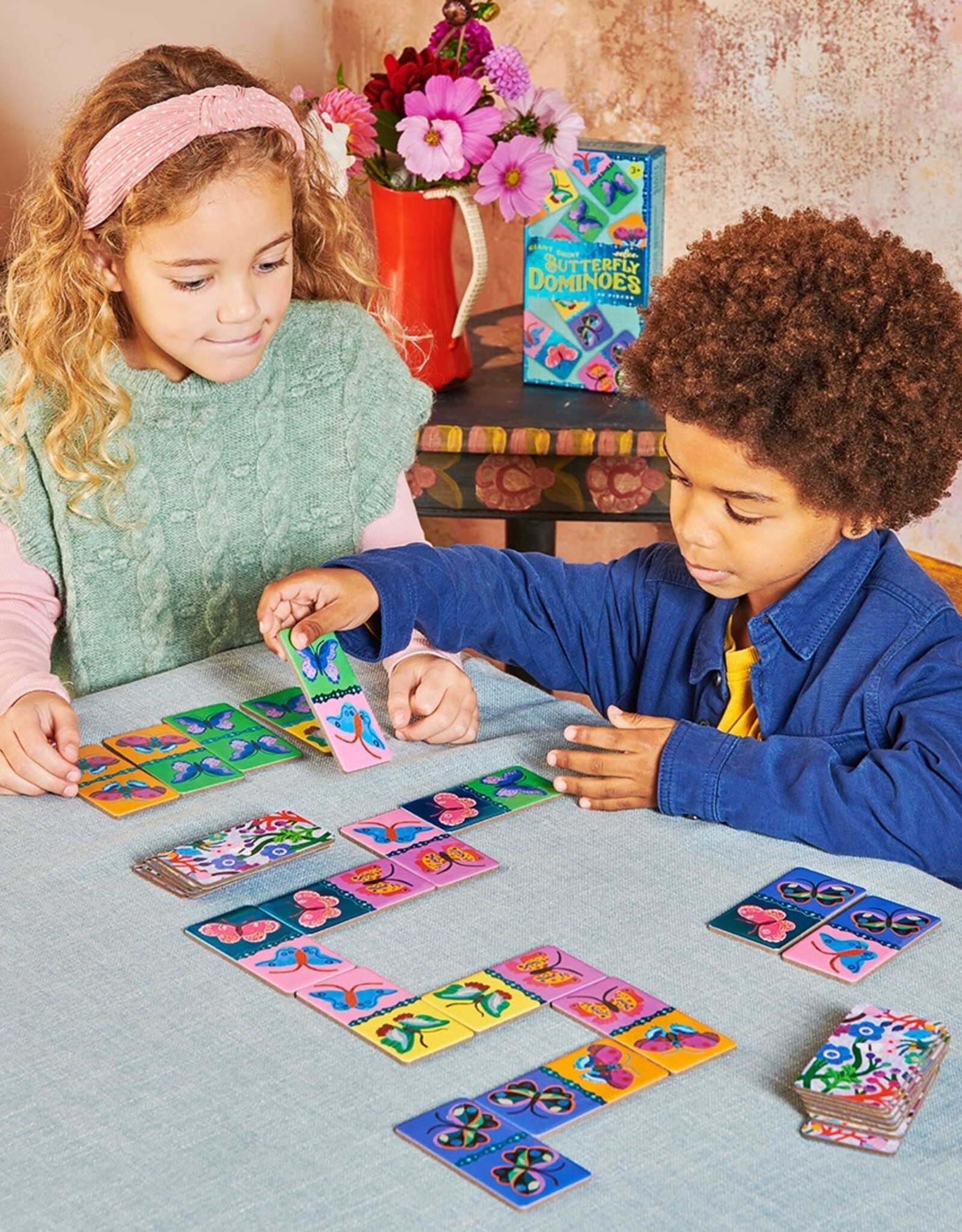Eeboo Giant Shiny Butterfly Dominoes