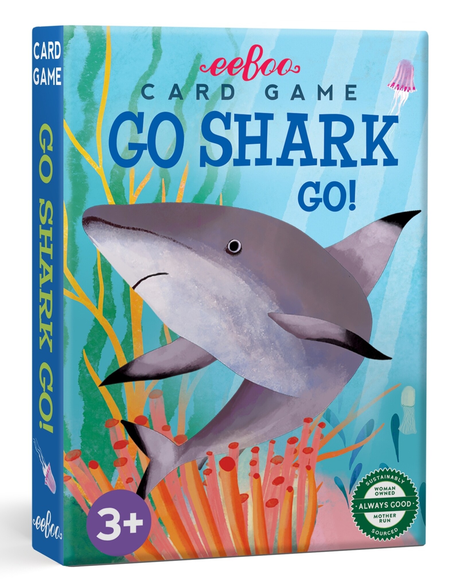 Eeboo Go Shark Go! Playing Cards