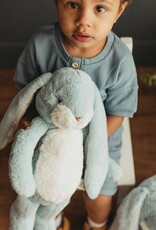 Bunnies By The Bay 190324 Little Nibble 12" Floppy Bunny Maui Blue