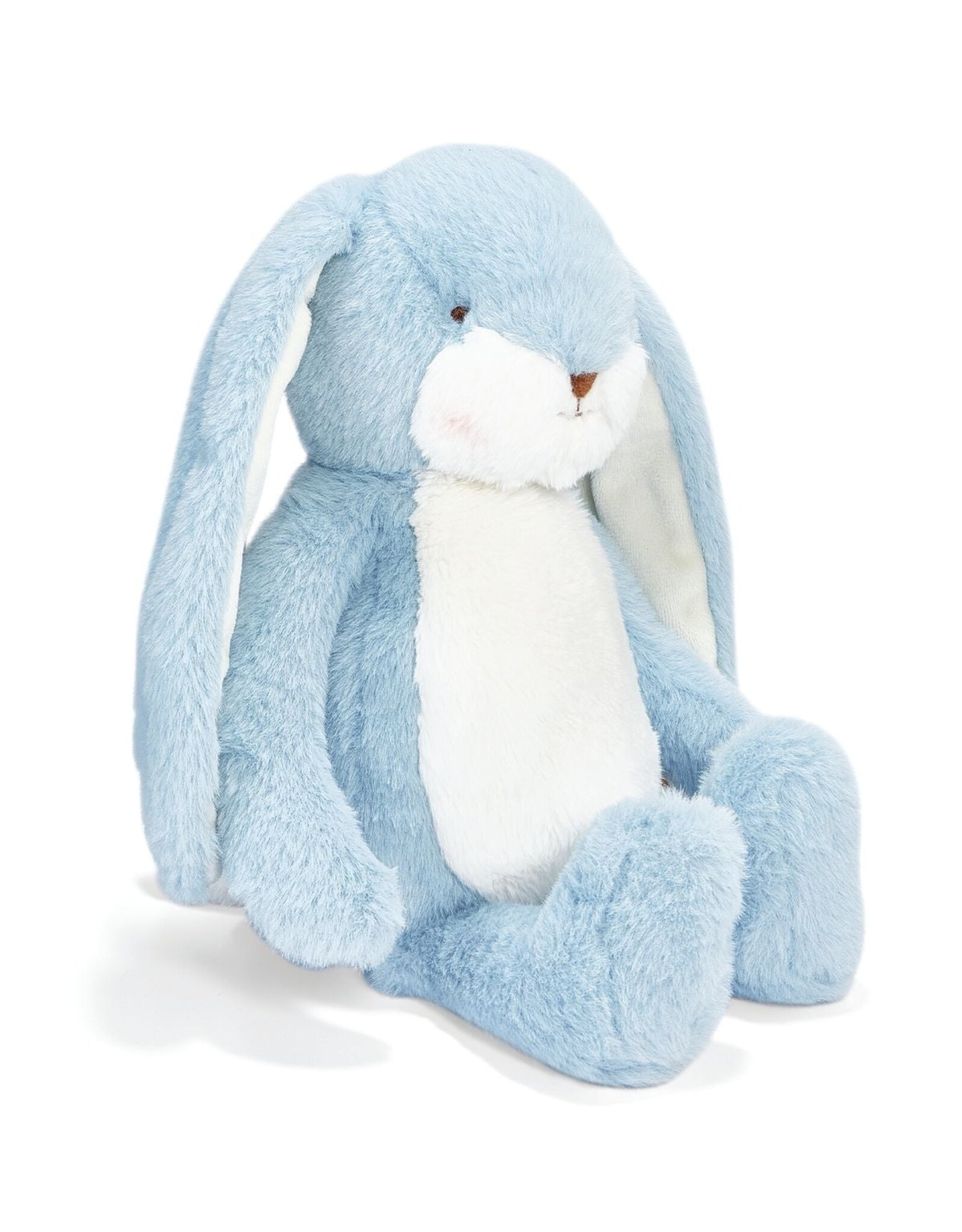 Bunnies By The Bay 190324 Little Nibble 12" Floppy Bunny Maui Blue