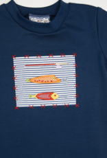 Three Sisters 765 Fishing Lure Applique Romper