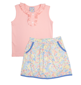 Three Sisters Fancy Me Floral Skort Set