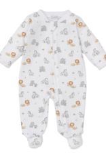 Kissy Kissy Baby Jungle Playdate Zip Footie