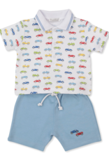 Kissy Kissy Car Central Bermuda Short Set