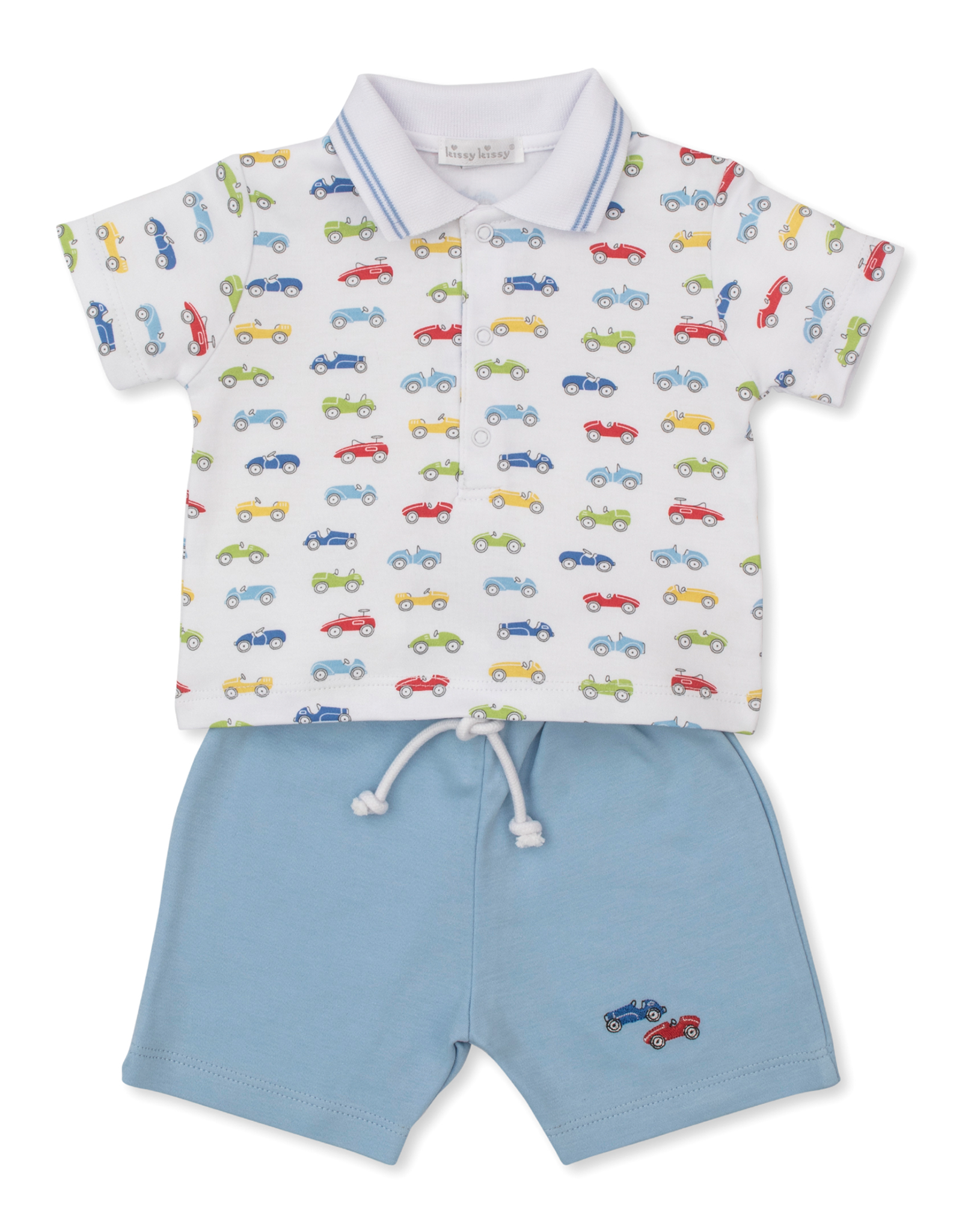 Kissy Kissy Car Central Bermuda Short Set