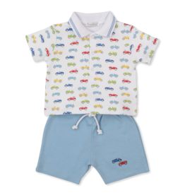 Kissy Kissy (Size 18/24M) Car Central Bermuda Short Set