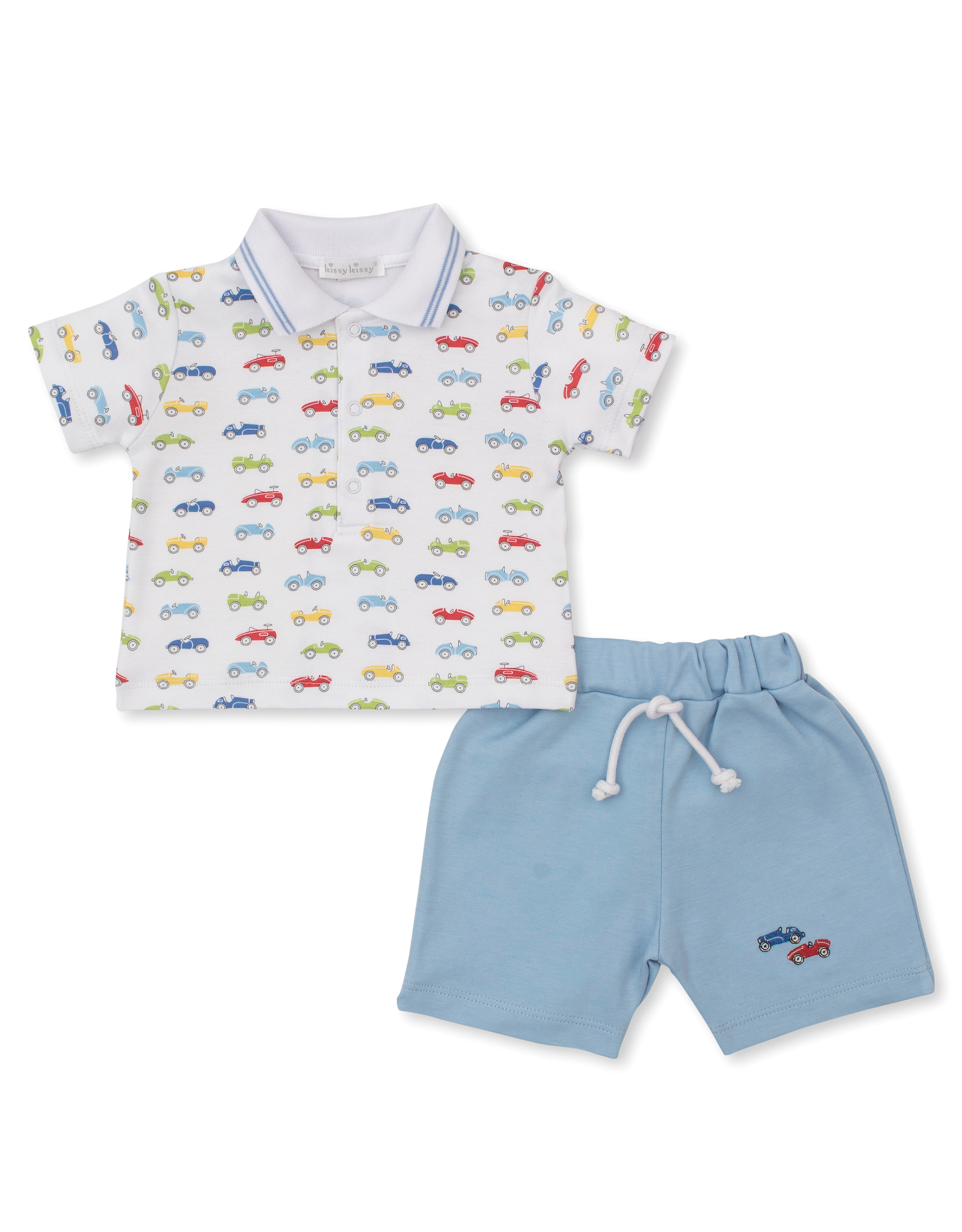 Kissy Kissy Car Central Bermuda Short Set