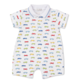 Kissy Kissy (9M) Car Central Short Print Playsuit