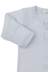 Kissy Kissy Pique Bunny Bash Footie Blue