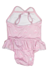 James and Lottie JL25 Lainey Swimsuit Set Sail