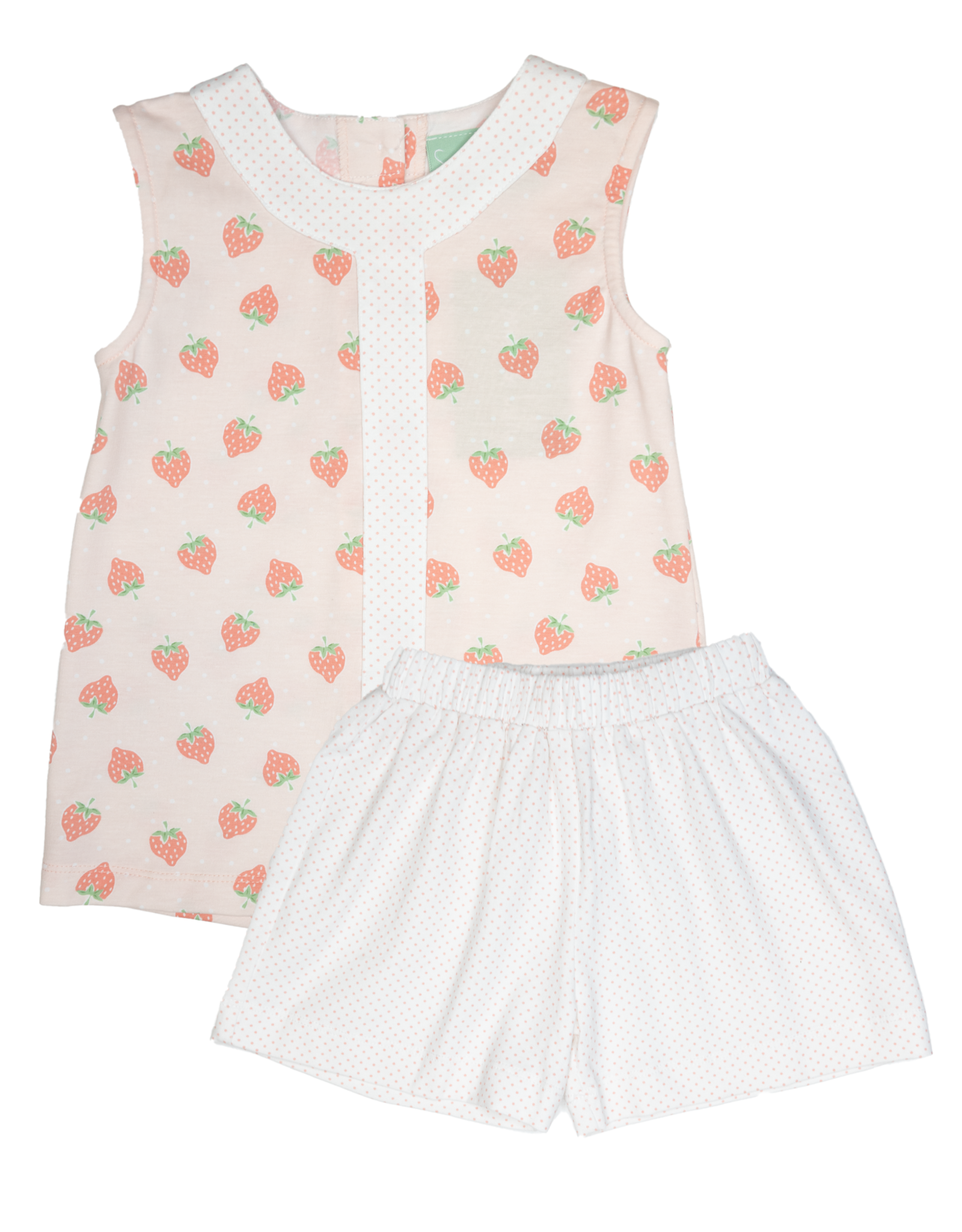 Sage & Lilly 8721 Strawberry Aline Short Set