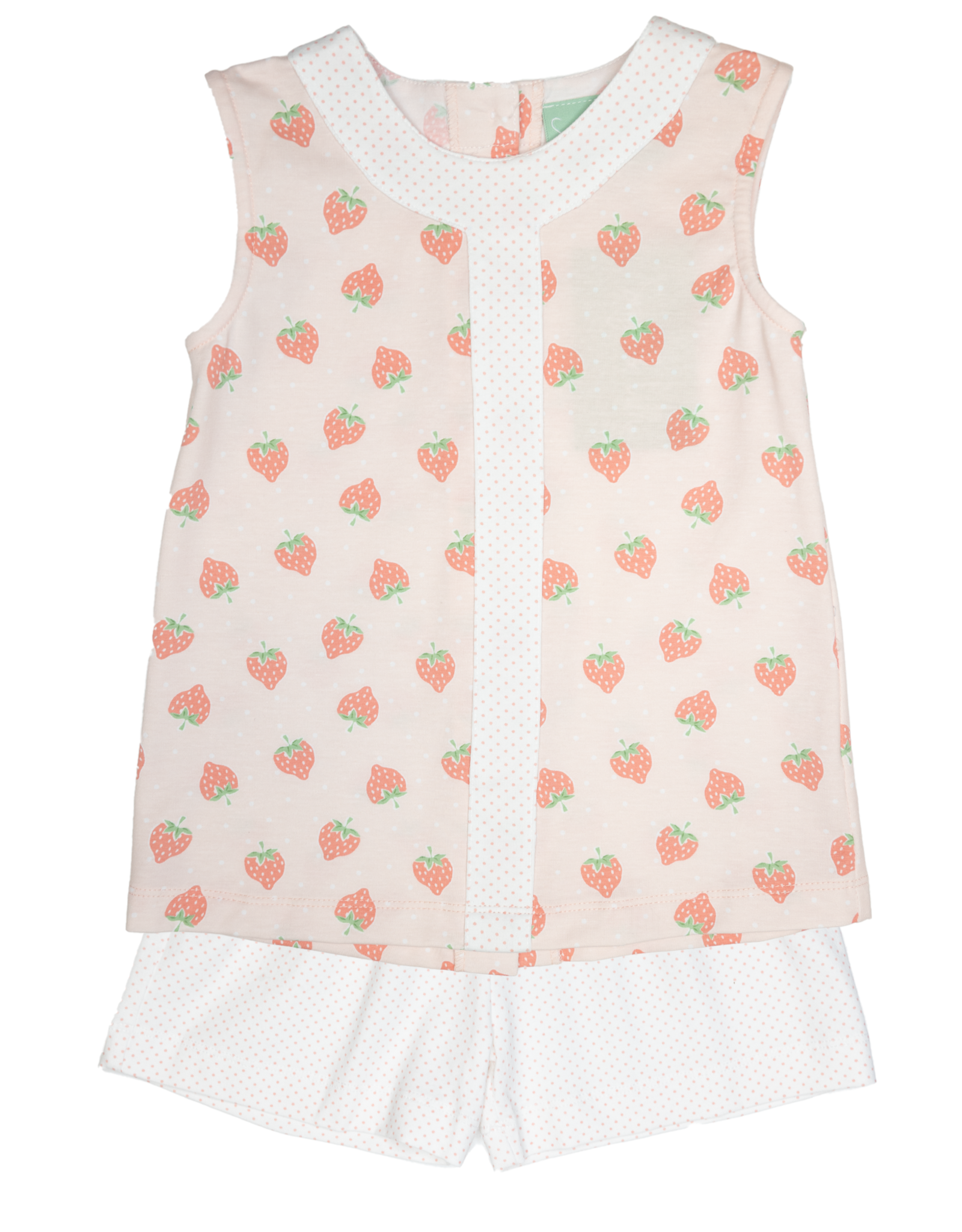 Sage & Lilly 8721 Strawberry Aline Short Set